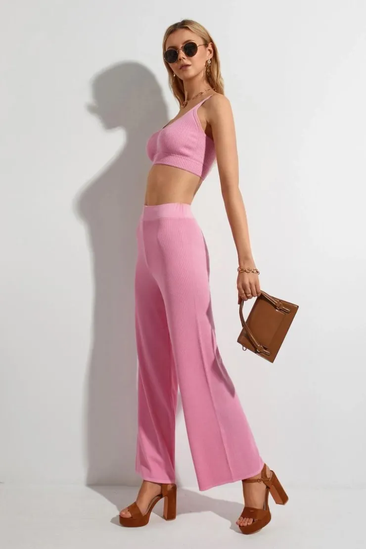 Damskie Big Star Shoes Zamszowe Sandały Na Słupku Big Star JJ274530 Brązowe