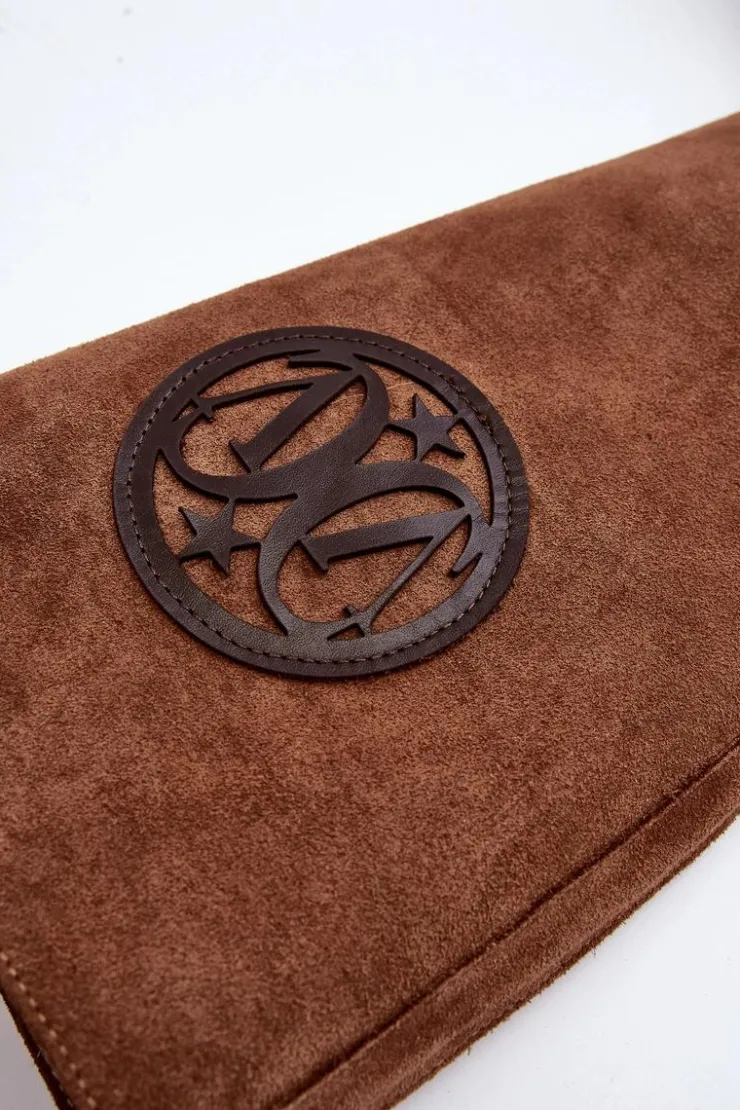 Damskie Zazoo 3367 Zamszowe Kozaki Damskie Przed Kolano Brązowe